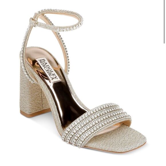 Badgley Mischka Shoes - Badgley Mischka Women's Becca Ankle Strap
High Heel Sandals
